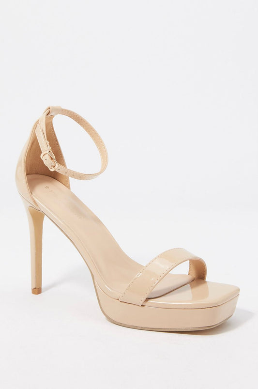 Sandalias de Tacon beige